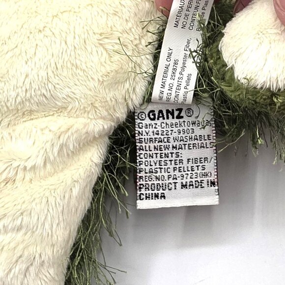 Webkinz Ganz Green Gecko HM186 Lizard Reptile Stuffed Animal New Sealed Tag Code - Picture 7 of 9